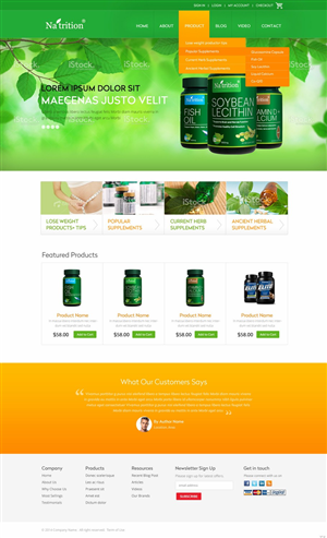 Web Design by pb for USA HPSON Pharmaceuticals Group LTD. | Design: #4588394
