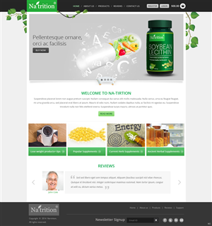 Web Design by pb for USA HPSON Pharmaceuticals Group LTD. | Design: #4588395
