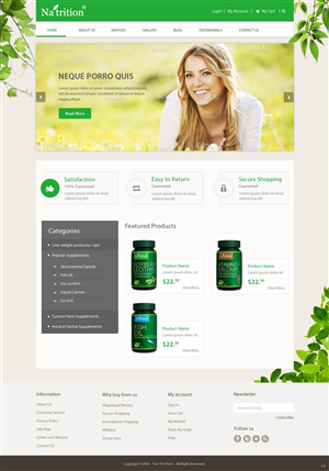 Web Design by pb for USA HPSON Pharmaceuticals Group LTD. | Design: #4593696