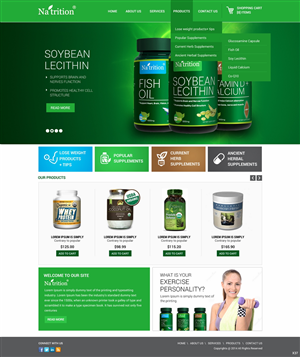 Web Design by pb for USA HPSON Pharmaceuticals Group LTD. | Design: #4593702