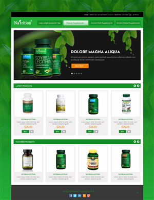 Web Design by pb for USA HPSON Pharmaceuticals Group LTD. | Design: #4593717