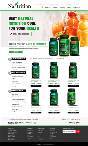 Web Design by OM for USA HPSON Pharmaceuticals Group LTD. | Design: #4586245
