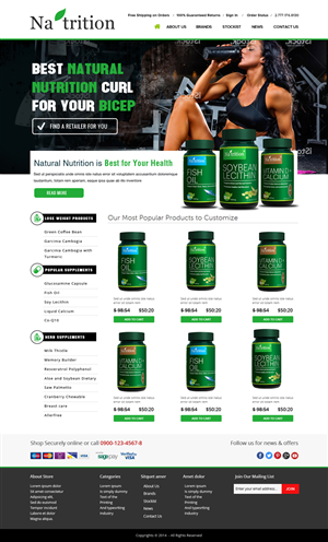Web Design by OM for USA HPSON Pharmaceuticals Group LTD. | Design: #4586249