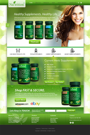 Web Design by OM for USA HPSON Pharmaceuticals Group LTD. | Design: #4586261