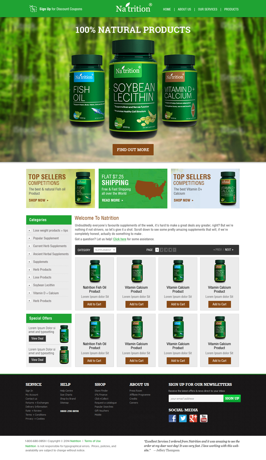 Web Design by OM for USA HPSON Pharmaceuticals Group LTD. | Design #4601466