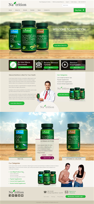 Web Design by OM for USA HPSON Pharmaceuticals Group LTD. | Design: #4601562