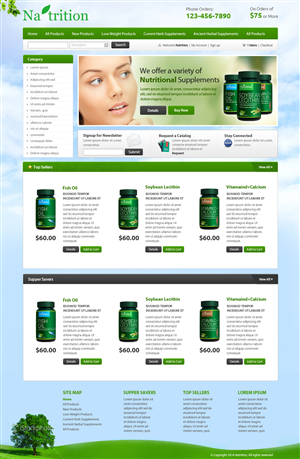 Web Design by OM for USA HPSON Pharmaceuticals Group LTD. | Design: #4601581