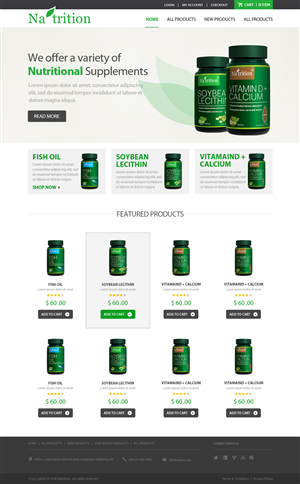Web Design by OM for USA HPSON Pharmaceuticals Group LTD. | Design: #4601596