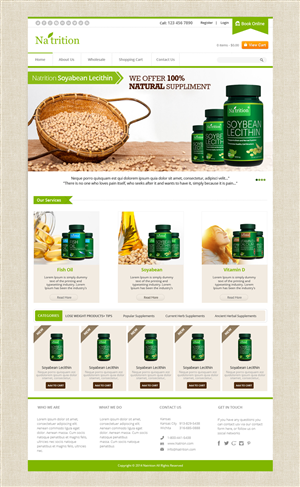 Web Design by OM for USA HPSON Pharmaceuticals Group LTD. | Design: #4609247