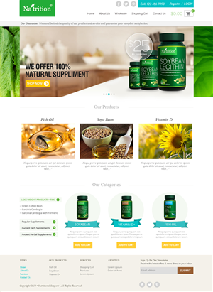 Web Design by OM for USA HPSON Pharmaceuticals Group LTD. | Design: #4614751