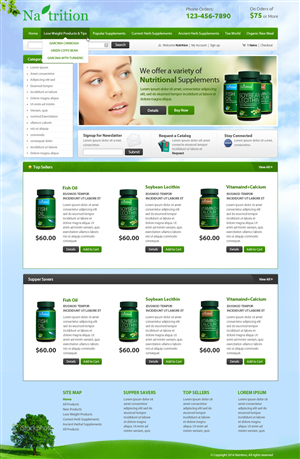 Web Design by OM for USA HPSON Pharmaceuticals Group LTD. | Design: #4619959