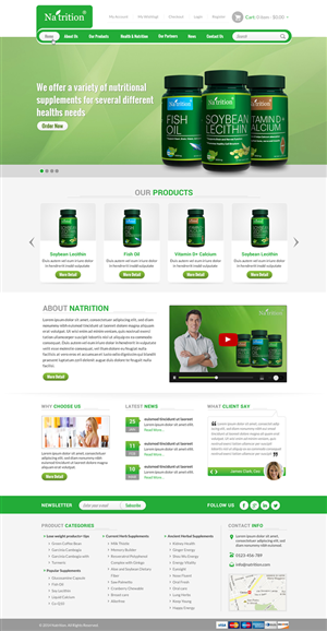 Web Design by Sbss for USA HPSON Pharmaceuticals Group LTD. | Design: #4585108