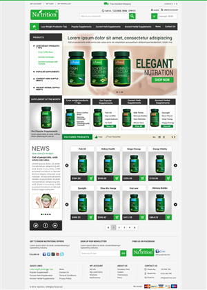 Web Design by Sbss for USA HPSON Pharmaceuticals Group LTD. | Design: #4675691