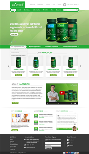 Web Design by Sbss for USA HPSON Pharmaceuticals Group LTD. | Design: #4685620