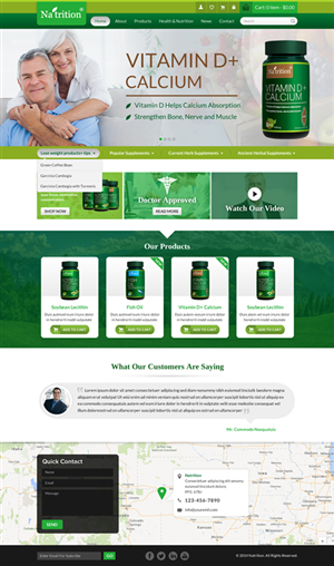 Web Design by Sbss for USA HPSON Pharmaceuticals Group LTD. | Design: #4685630