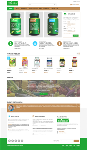 Web Design by Da Miracle for USA HPSON Pharmaceuticals Group LTD. | Design: #4246049