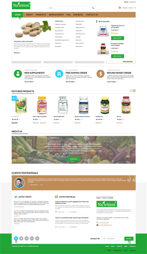 Web Design by Da Miracle for USA HPSON Pharmaceuticals Group LTD. | Design: #4246067