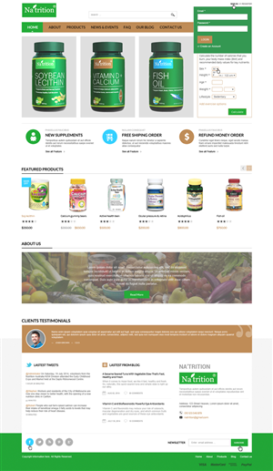 Web Design by Da Miracle for USA HPSON Pharmaceuticals Group LTD. | Design: #4246089