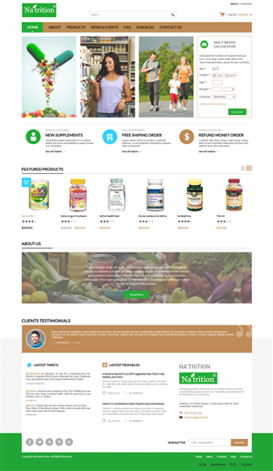 Web Design by Da Miracle for USA HPSON Pharmaceuticals Group LTD. | Design: #4246249