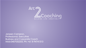 Business Card Design by kasunaaa for Janeen Lorraine Cameron | Design: #1209106