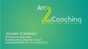 Business Card Design by kasunaaa for Janeen Lorraine Cameron | Design: #1209119
