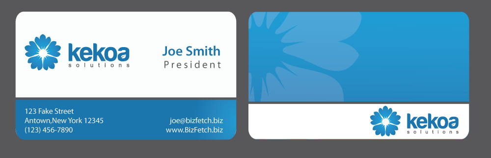 Business Card Design by Andrea for this project | Design #1185963