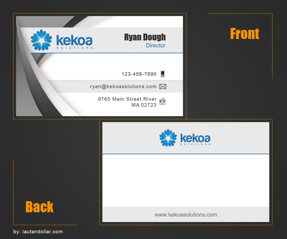 Business Card Design by Handoko for this project | Design #1187887