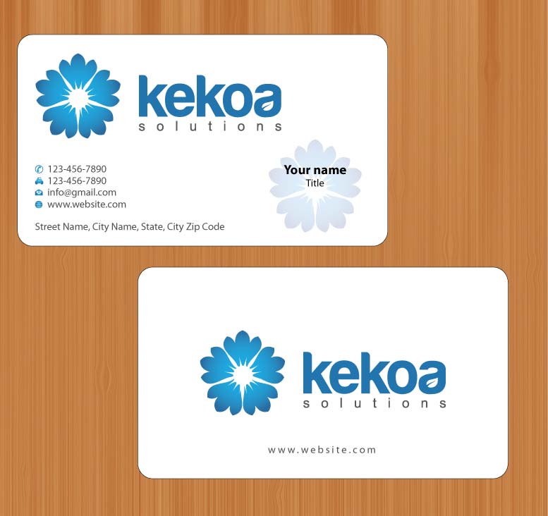 Diseño de Tarjeta de Presentación por Sbss para este proyecto | Diseño #1185439