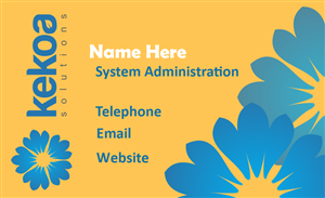 Business Card Design by Iona