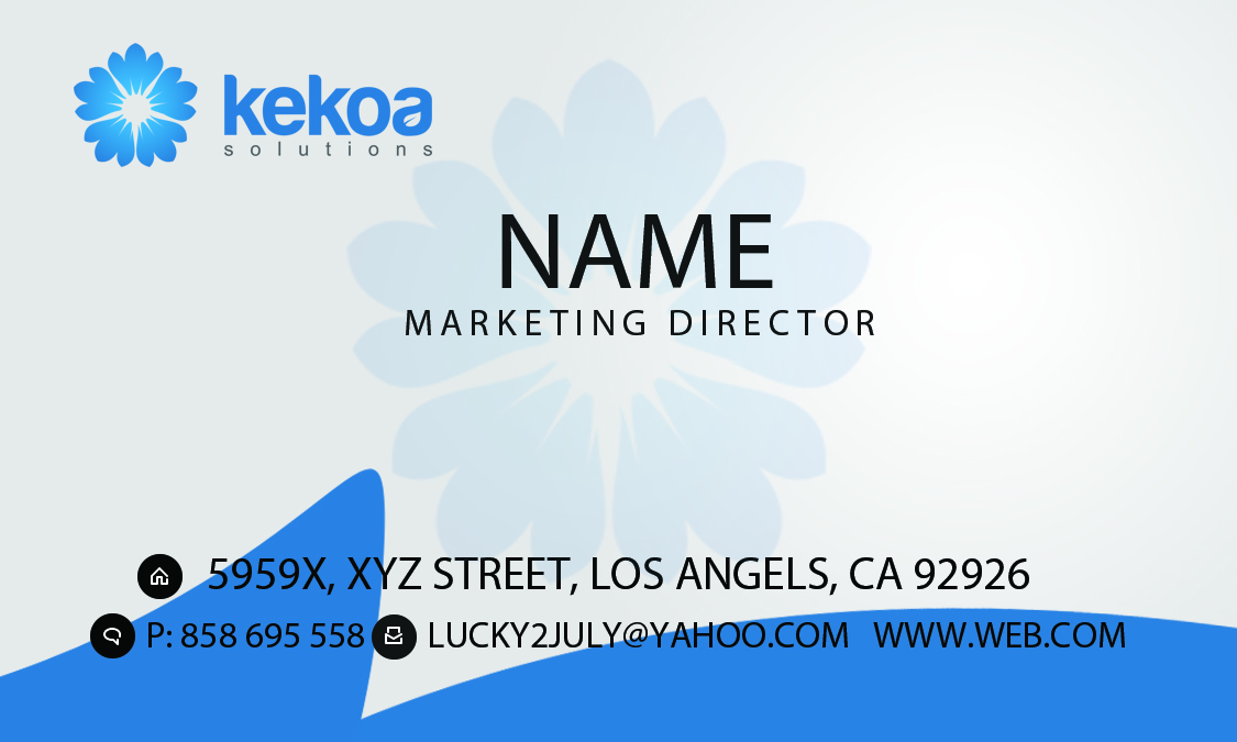 Business Card Design by Muhammad for this project | Design #1205532