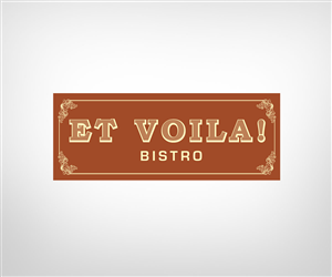 Et Voila! bistro  | Logo Design by Khoo