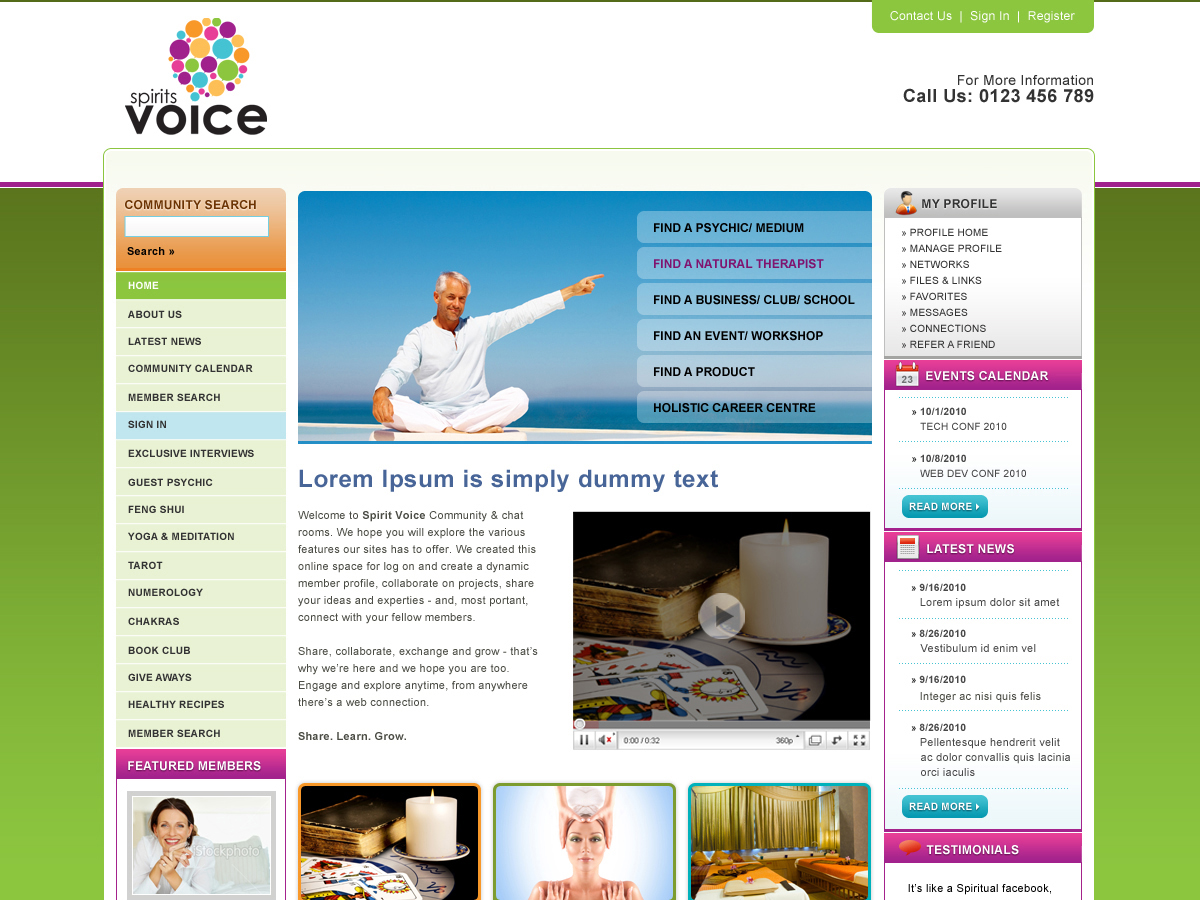 Web Design by Manuli for this project | Design #194555