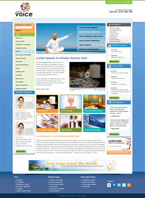 Web Design by Manuli for this project | Design #195536