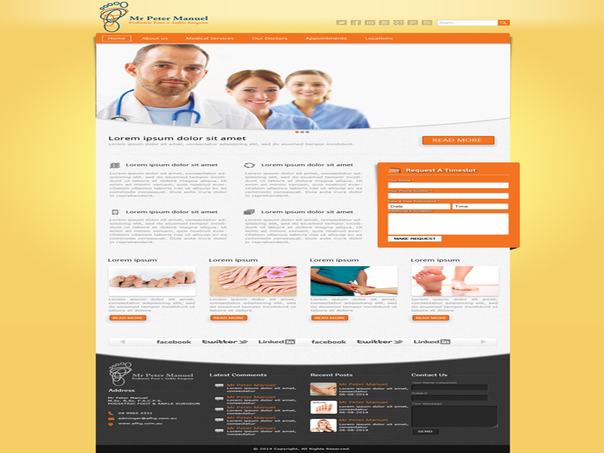 Web Design by GlobalTech for this project | Design #4260192