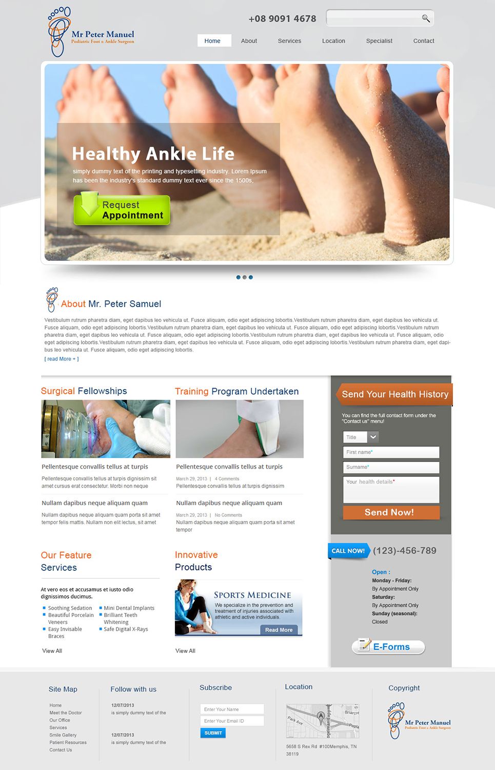 Web Design by webxvision for this project | Design #4224873