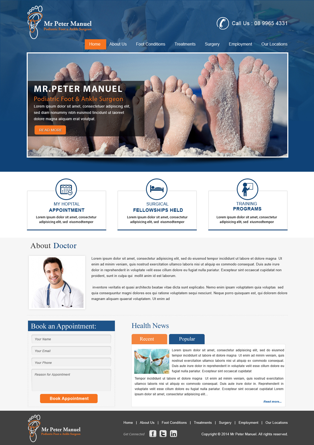 Web Design by webxvision for this project | Design #4263611