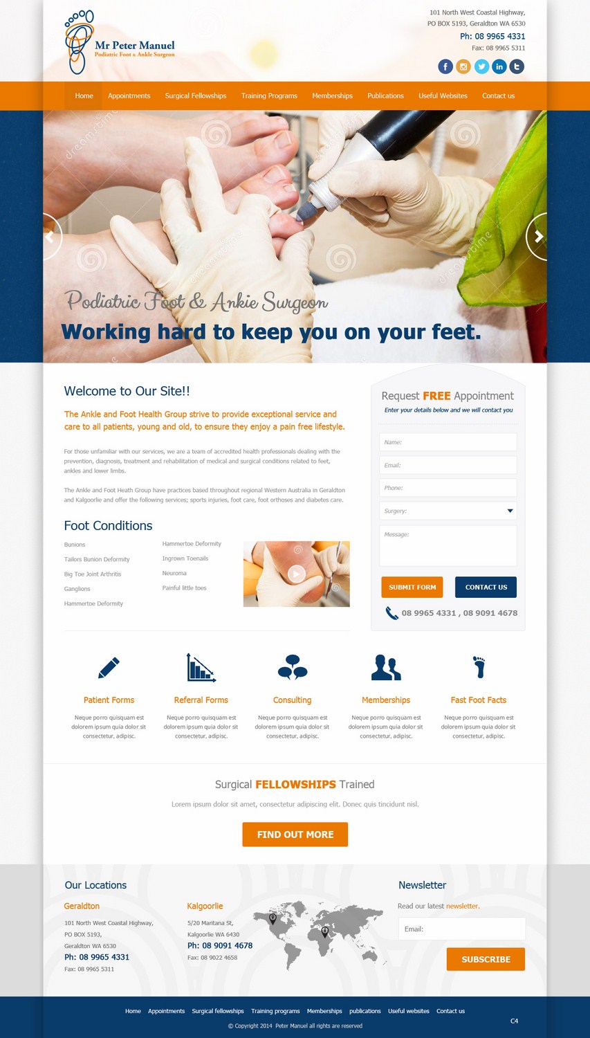 Web Design by pb for this project | Design #4222537