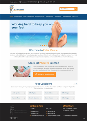 Web Design by pb for this project | Design: #4222565