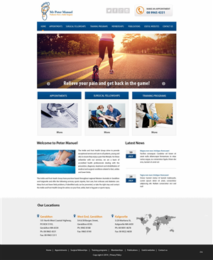 Web Design by pb for this project | Design: #4222569