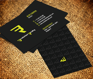 Business Card Design by Sarah Haroon for this project | Design: #4224710