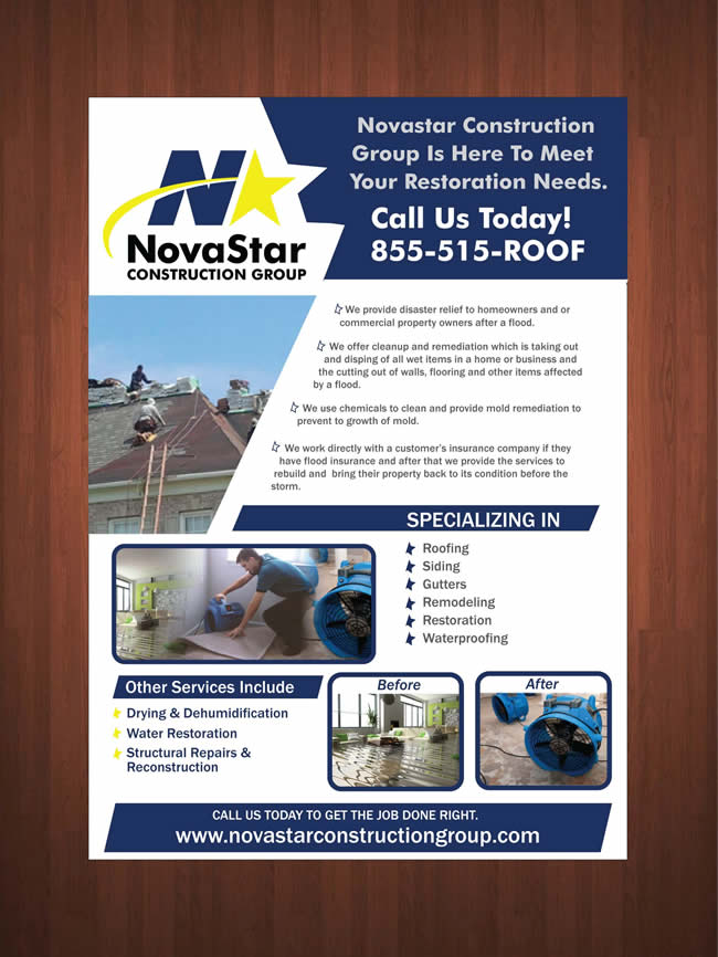 Flyer Design by Sbss for this project | Design #1188222