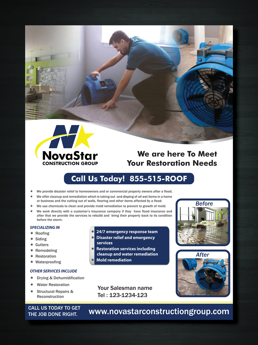 Flyer Design by Sbss for this project | Design #1188589