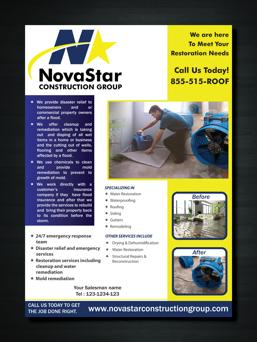 Flyer Design by Sbss for this project | Design #1188595