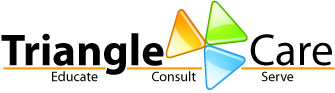 Logo Design by Dezign by Elite for Triangle Care Insurance | Design: #4150