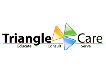 Logo Design by Dezign by Elite for Triangle Care Insurance | Design: #4195