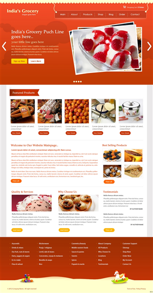 Web Design by pb for this project | Design: #1191782