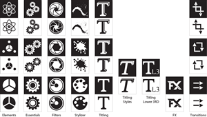 Design Icon Set for Video Software | Icon Design by Rendra Creative Art