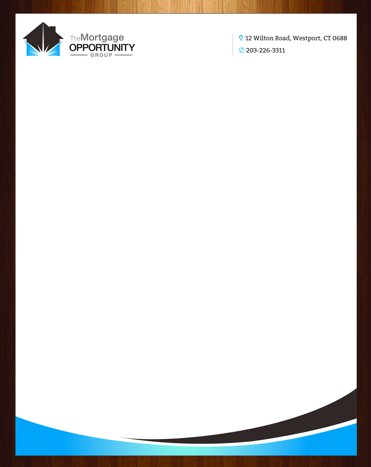 Letterhead Design by harmi_199 for The Mortgage Opportunity Group | Design #4220399