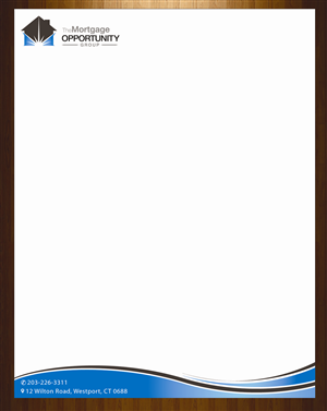 Letterhead Design by harmi_199 for The Mortgage Opportunity Group | Design: #4220418