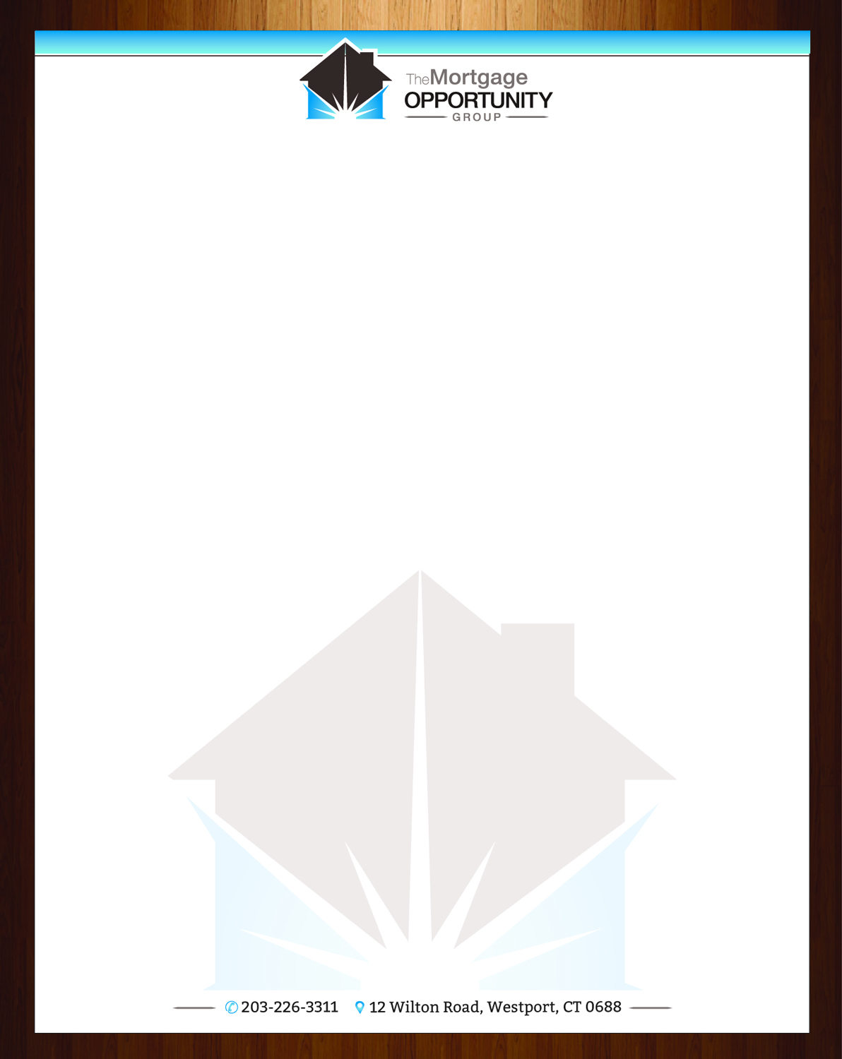 Letterhead Design by harmi_199 for The Mortgage Opportunity Group | Design #4220422